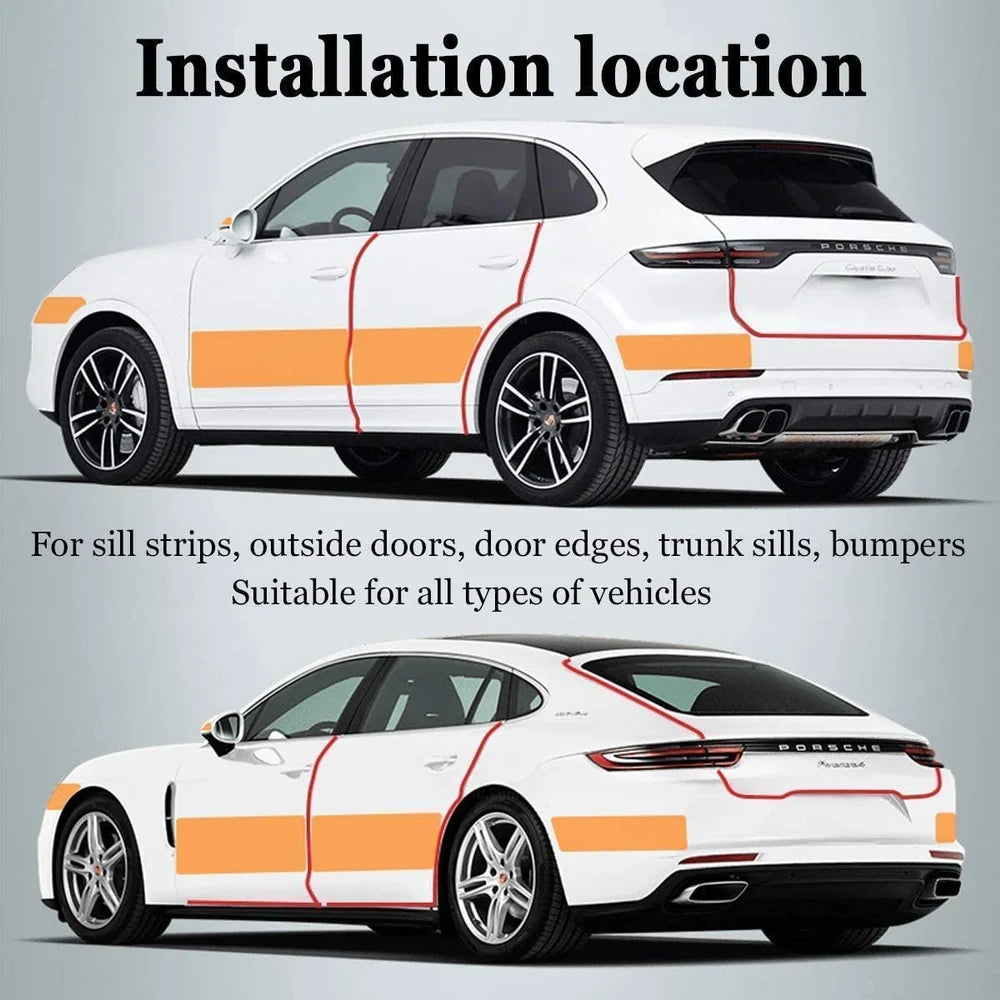 CarbonWrap | HI-Gloss Carbon Fibre Style Car Protection Film