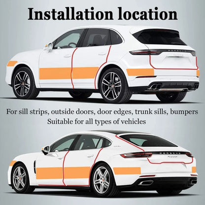 CarbonWrap | HI-Gloss Carbon Fibre Style Car Protection Film
